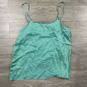 Women's Corey Lynn Priah‎ Teal Spaghetti Strap Top